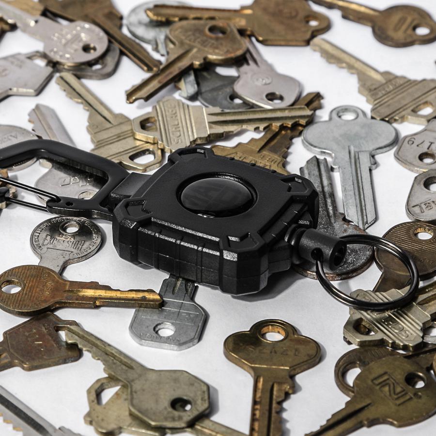 最大42% 3/11限定 メール便選択で送料無料 マンセル リールキーホルダー 金属ワイヤー カラビナ ブランド おしゃれ 鍵 軽量 伸びる リール メンズ mansel 0016 | MAN-SEL | 04