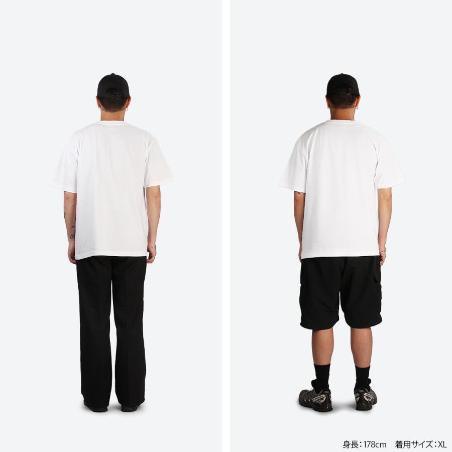 最大42% 9/15限定 マンセル Tシャツ 半袖 無地 綿100% 5.6oz 白T 白 白Tシャツ ホワイト ブランド 5.6オンス mansel 0019 | MAN-SEL | 11