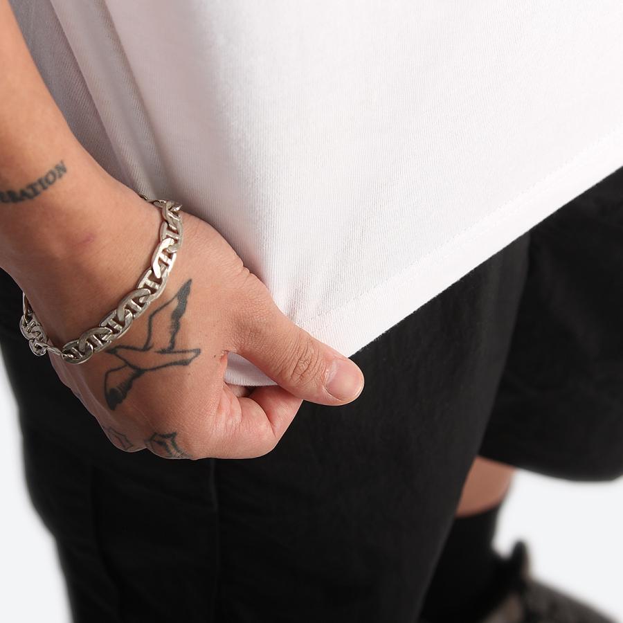 最大42% 3/8限定 マンセル Tシャツ 半袖 無地 綿100% 5.6oz 白T 白 白Tシャツ ホワイト ブランド 5.6オンス mansel 0019 | MAN-SEL | 16