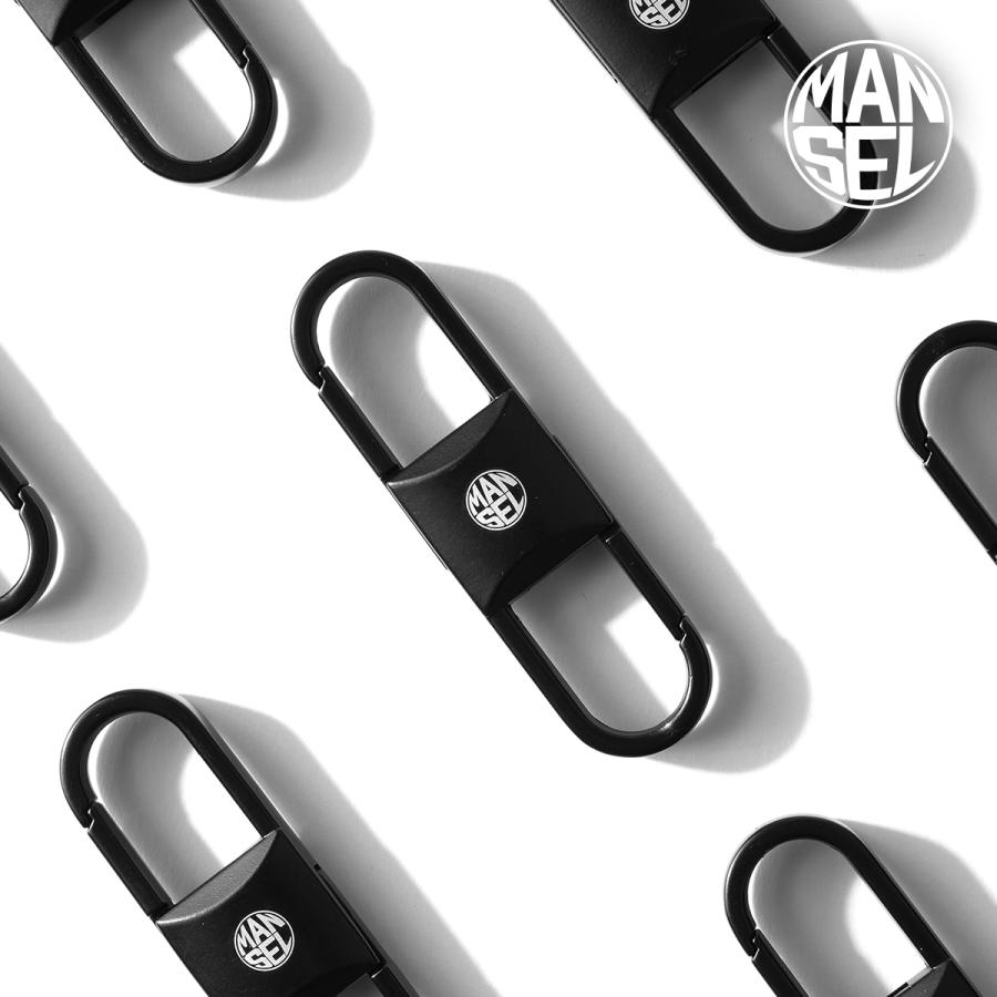 最大41% 10/11限定 メール便選択で送料無料 マンセル カラビナ ダブルフック メンズ キーホルダー キーリング ミニ ブランド おしゃれ mansel-0024 | 
