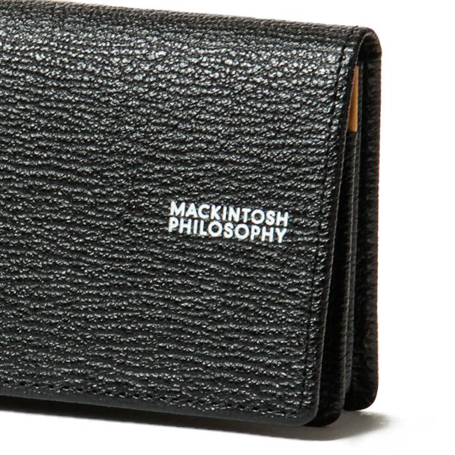 MACKINTOSH PHILOSOPHY 名刺入れ ブラックー未使用品 MACKINTOSH PHILOSOPHY マッキントッシュフィロソフィー 名刺