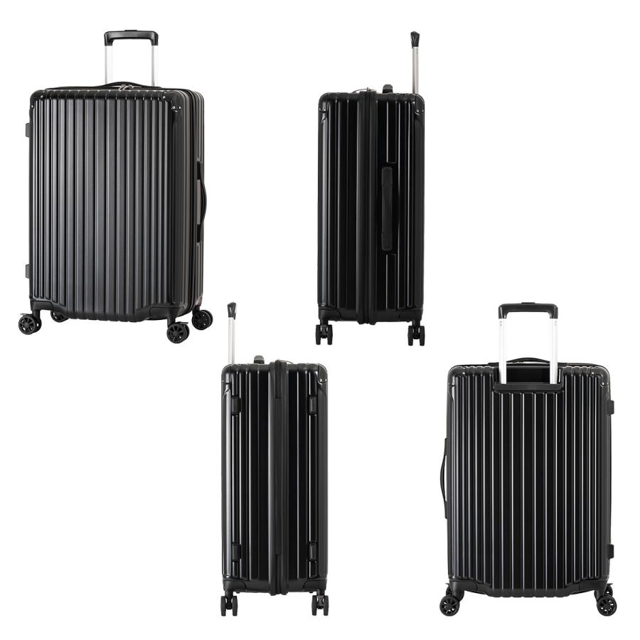 最大53% 4/19まで アジアラゲージ スーツケース Lサイズ 70L 超軽量 大型 大容量 4輪 双輪 キャリーケース マックスストップ A.L.I ASIA LUGGAGE MAXSTOP-24 | アジア・ラゲージ | 07