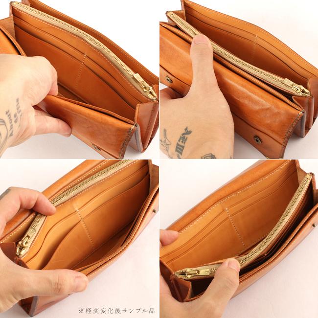 最大53% 3/1まで メイドバイクラフトマン×クランプ 長財布 メンズ ロングウォレット ブッテーロ レザー 本革 日本製 MADE BY CRAFTSMAN MBC-B201 | MADE BY CRAFTSMAN | 18