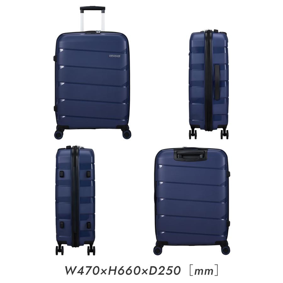 最大42% 8/31限定 アメリカンツーリスター エアムーブ スーツケース Mサイズ 60L 軽量 中型 American Tourister AIR MOVE MC80908 3年保証 | AMERICAN TOURISTER | 07