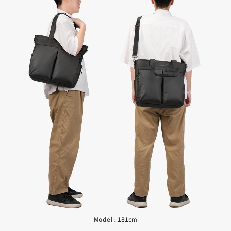 ムスタッシュ オン タイム エムディーエー ビジネストート リュック メンズ レディース A4 2WAY PC 通勤 通学 moustache on time MDA MDA-2325 | moustache on time | 05