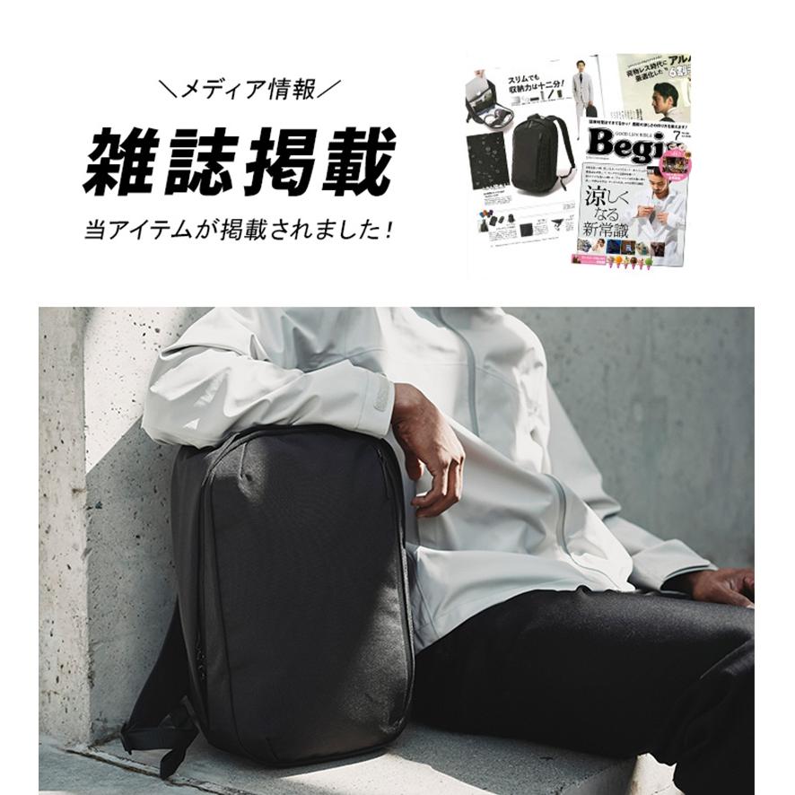 最大50% 2/25限定 アルパカ リュック ビジネスリュック バッグ メンズ レディース ブランド 小さめ おしゃれ 軽量 超軽量 12L A4 ALPAKA METRO BACKPACK 4109 | ALPAKA | 03