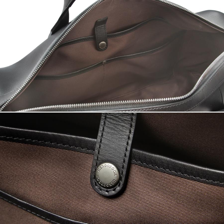 最大42% 2/11限定 エルゴポック ボストンバッグ メンズ ブランド レザー 本革 日本製 旅行 出張 ゴルフ ジム 2WAYダッフルバッグ 黒 A4 HERGOPOCH MG2-BT | HERGOPOCH | 14