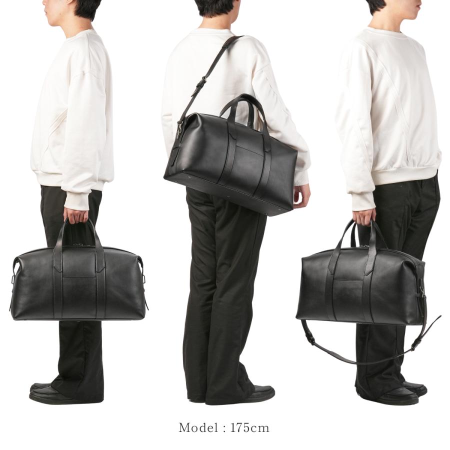 最大50% 12/25限定 エルゴポック ボストンバッグ メンズ ブランド レザー 本革 日本製 旅行 出張 ゴルフ ジム 2WAYダッフルバッグ 黒 A4 HERGOPOCH MG2-BT | HERGOPOCH | 05