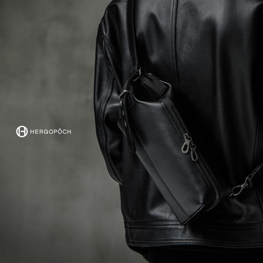 最大46% 1/30から エルゴポック クラッチバッグ ワンショルダーバッグ メンズ ブランド レザー 本革 日本製 縦型 斜めがけ 小さめ B6 2WAY HERGOPOCH MG2-SSR | HERGOPOCH | 18