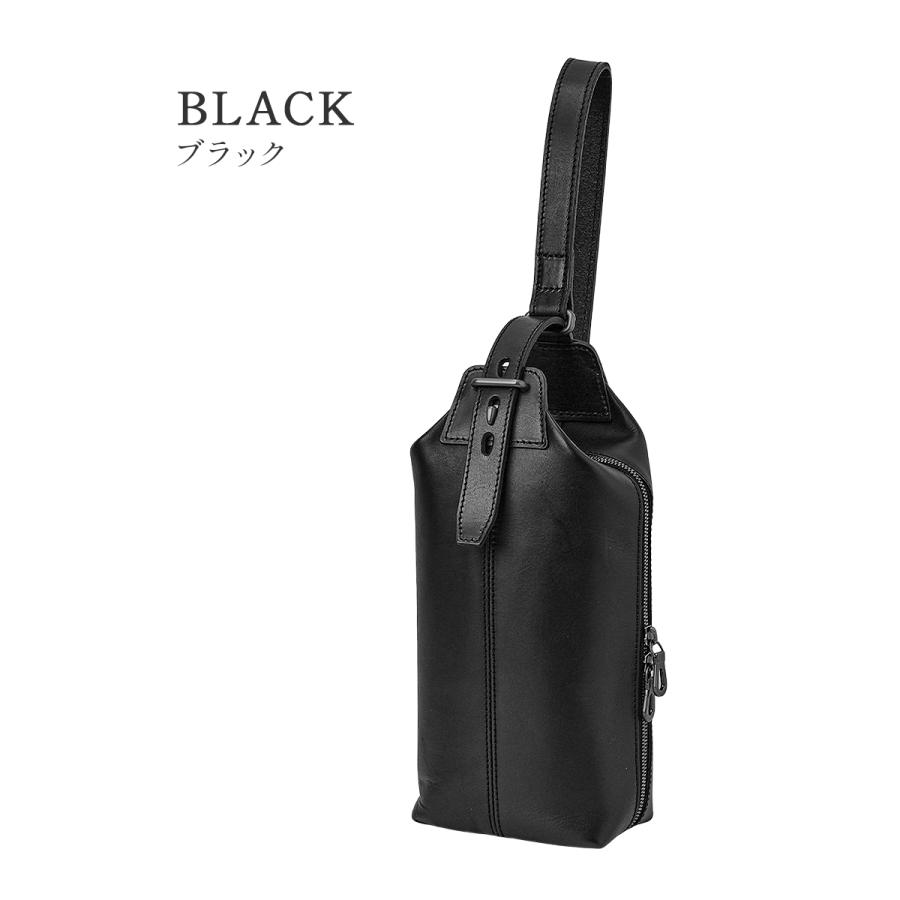 最大41% 9/17限定 エルゴポック クラッチバッグ ワンショルダーバッグ メンズ ブランド レザー 本革 日本製 縦型 斜めがけ 小さめ B6 2WAY HERGOPOCH MG2-SSR | HERGOPOCH | 03
