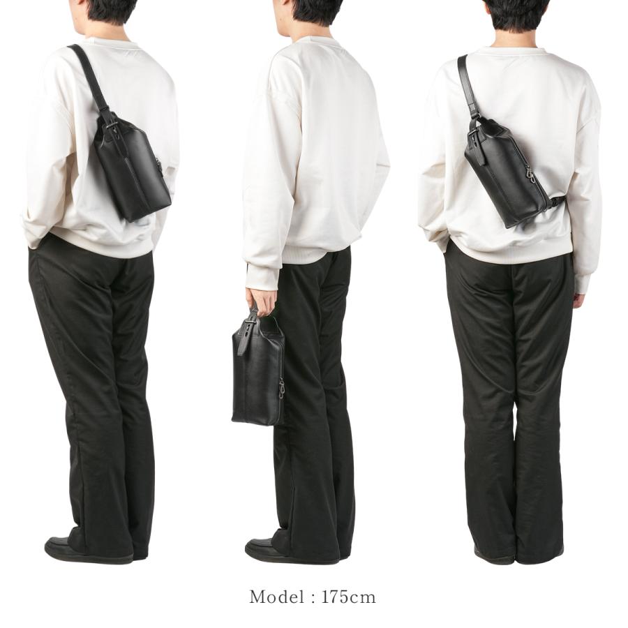 最大41% 3/5限定 エルゴポック クラッチバッグ ワンショルダーバッグ メンズ ブランド レザー 本革 日本製 縦型 斜めがけ 小さめ B6 2WAY HERGOPOCH MG2-SSR | HERGOPOCH | 05