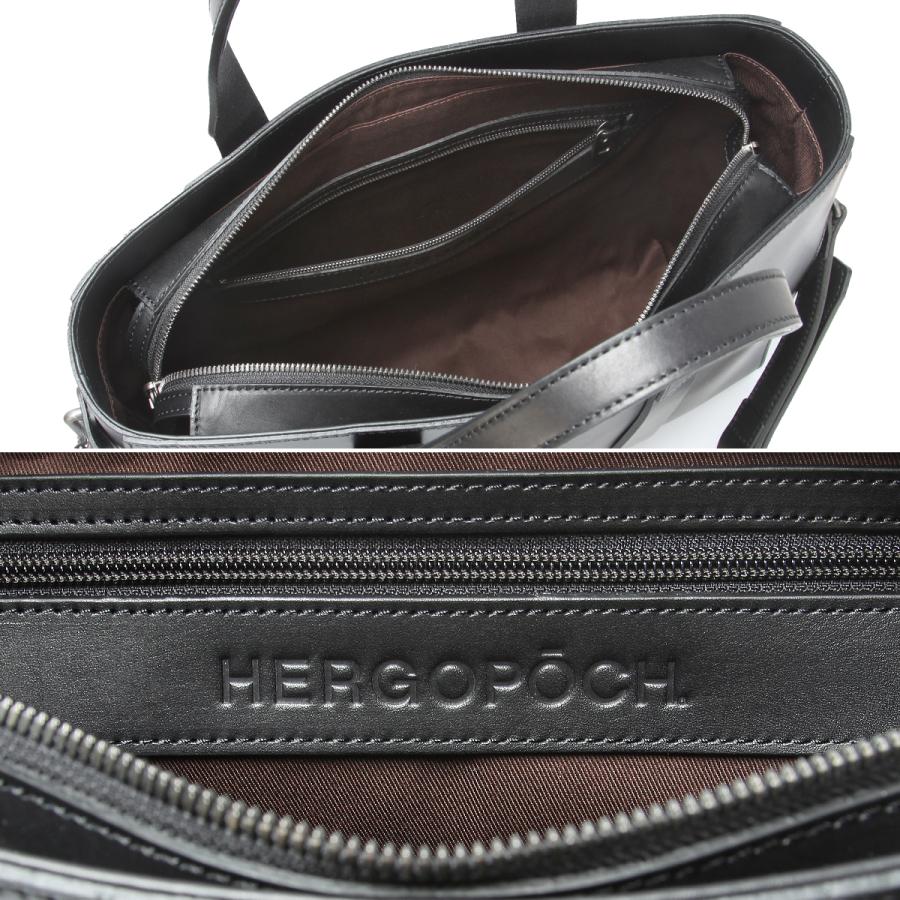 エルゴポック ビジネスバッグ メンズ ブランド 50代 40代 2WAYブリーフケース ビジネストート レザー 本革 斜めがけ A4 HERGOPOCH MG2-TT | HERGOPOCH | 15