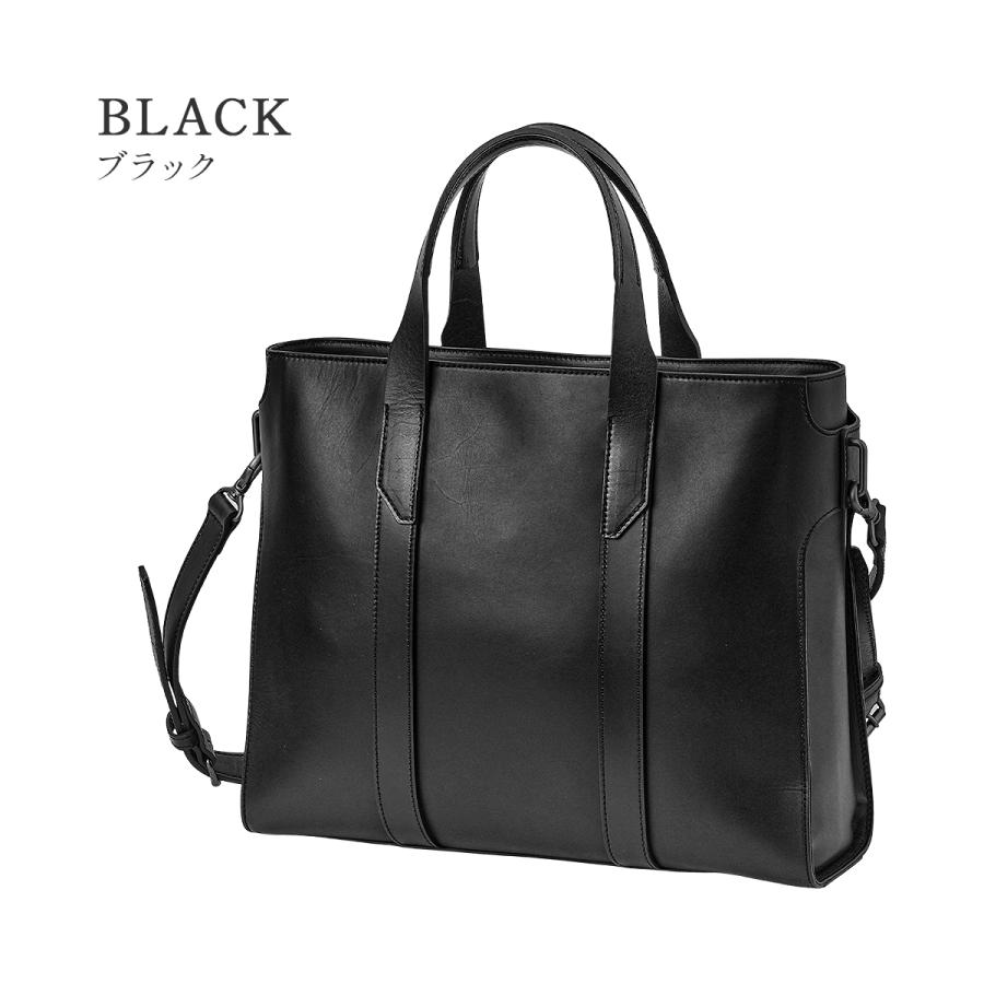 エルゴポック ビジネスバッグ メンズ ブランド 50代 40代 2WAYブリーフケース ビジネストート レザー 本革 斜めがけ A4 HERGOPOCH MG2-TT | HERGOPOCH | 03