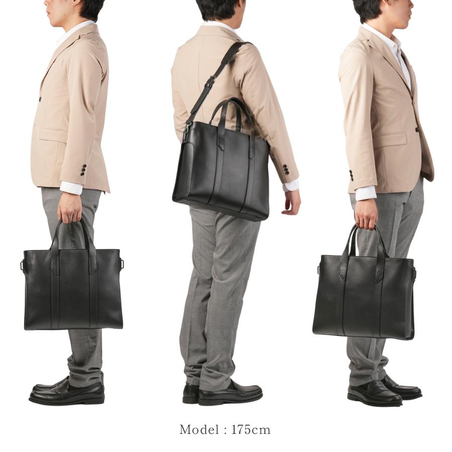 エルゴポック ビジネスバッグ メンズ ブランド 50代 40代 2WAYブリーフケース ビジネストート レザー 本革 斜めがけ A4 HERGOPOCH MG2-TT | HERGOPOCH | 05