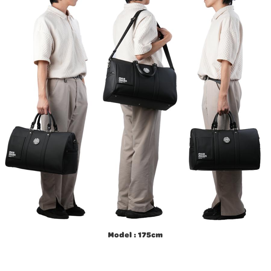 mila milan（ミラ・ミラン） 最大51% 2/23限定 ボストンバッグ メンズ