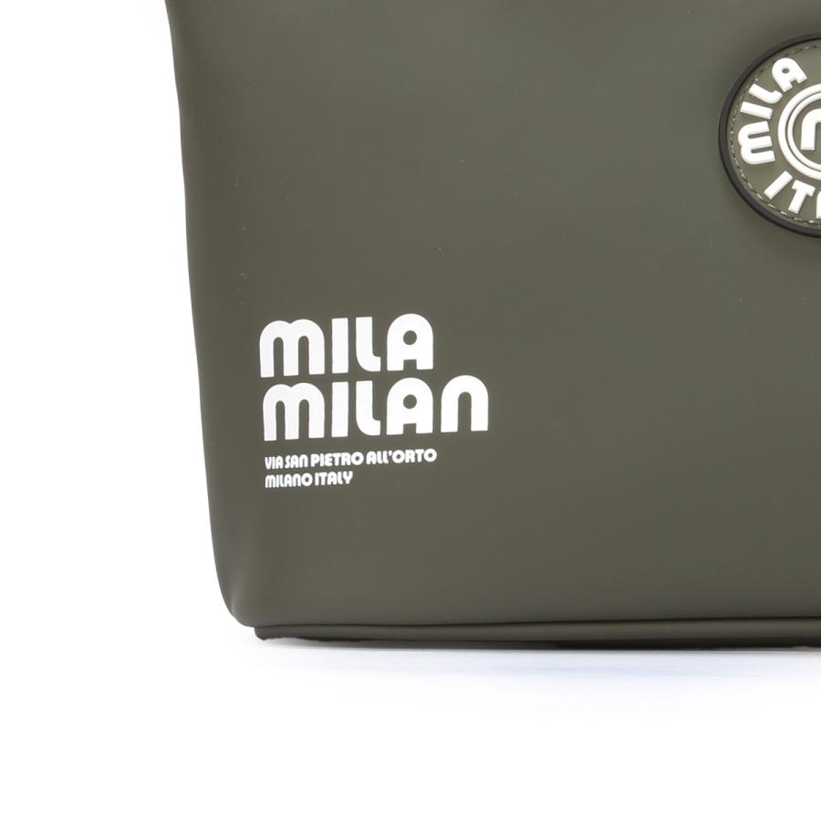 mila milan 最大31 6/5限定 ミラミラン ミニトートバッグ メンズ レディース ブランド 軽量 撥水 横型 小さめ コンパクト