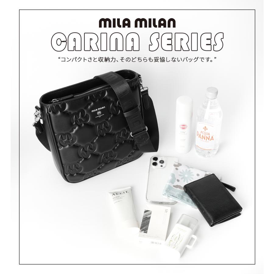 最大50% 2/5限定 ミラミラン カリーナ ショルダーバッグ 合皮 軽量 レディース メンズ mila milan 263102 | ブランド登録なし | 04