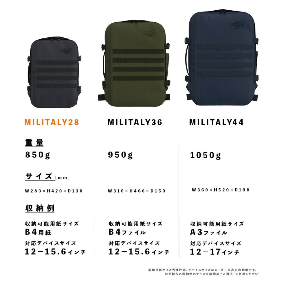 最大41% 1/5限定 10年保証 新型 キャビンゼロ ミリタリー リュック 28L 機内持ち込み 大容量 旅行 バックパック メンズ レディース CABIN ZERO MILITARY 28 | cabin zero | 10