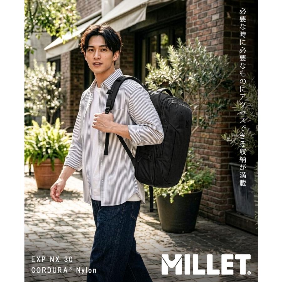 最大51% 8/14限定 ミレー ビジネスリュック 機内持ち込み 30L B4 PC収納 メンズ ブランド MILLET EXP NX MIS01308 | MILLET | 03