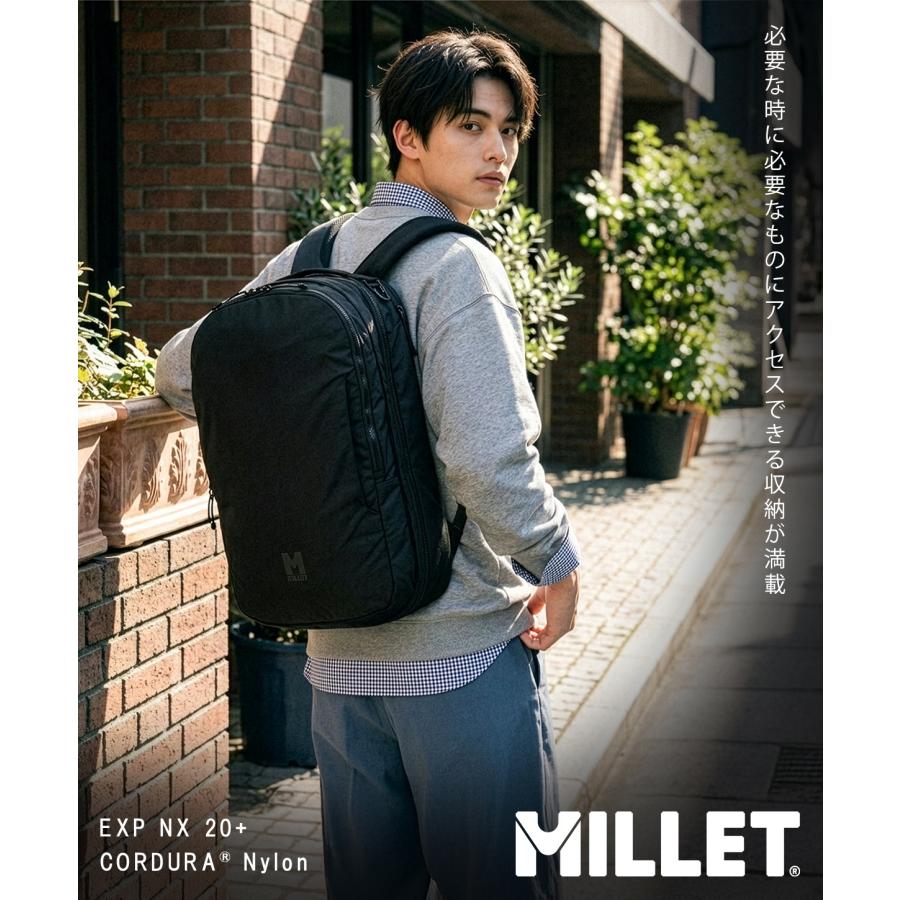 最大51% 8/12限定 ミレー ビジネスリュック 20L/28L 拡張 A4 PC収納 メンズ ブランド MILLET EXP NX MIS01310 | MILLET | 03