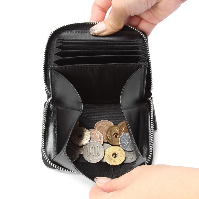 最大51% 4/23限定 ミッシェルクラン 財布 レディース メンズ コインケース カードケース 小銭入れ 本革 飛騨牛レザー エボリュエ MICHEL KLEIN MK202 在庫限り | MICHEL KLEIN | 09