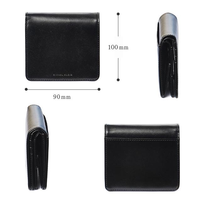 最大50% 2/25限定 ミッシェルクラン 財布 レディース メンズ 二つ折り財布 ミドル財布 本革 飛騨牛レザー ブランド エボリュエ MICHEL KLEIN MK204 在庫限り | MICHEL KLEIN | 06