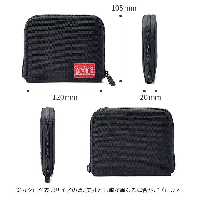最大41% 9/17限定 マンハッタンポーテージ 財布 二つ折り財布 ミニ財布 メンズ レディース 薄型 スリム ラウンドファスナー Manhattan Portage MP1037 | Manhattan Portage | 03