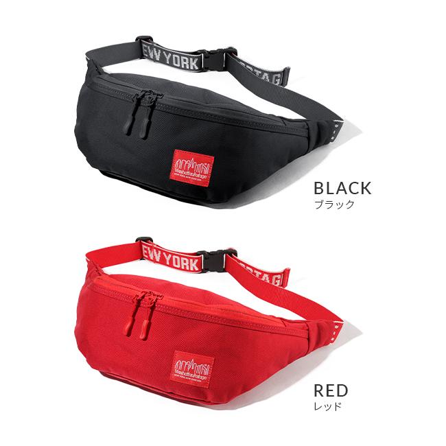 PORTER FANNY PACK MINI レッド　限定品 Manhattan Portage（マンハッタンポーテージ） 最大50% 9/17限定 限定