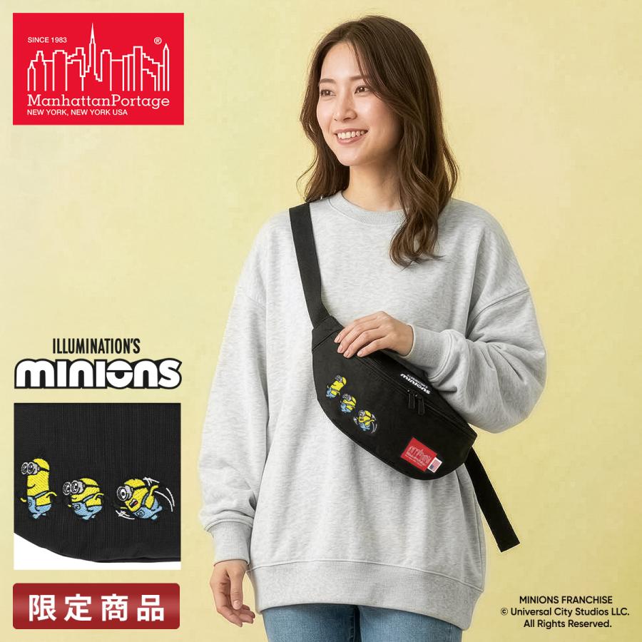 最大51% 4/22限定 マンハッタンポーテージ ミニオンズ ミニオン コラボ ボディバッグ ウエストバッグ コラボ Manhattan Portage MINIONS MP1100MNOS | Manhattan Portage