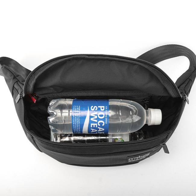 最大50% 3/5限定 マンハッタンポーテージ ブラックレーベル ボディバッグ ウエストバッグ 横型 横開き Manhattan Portage BLACK LABEL mp1110bl | Manhattan Portage BLACK LABEL | 15