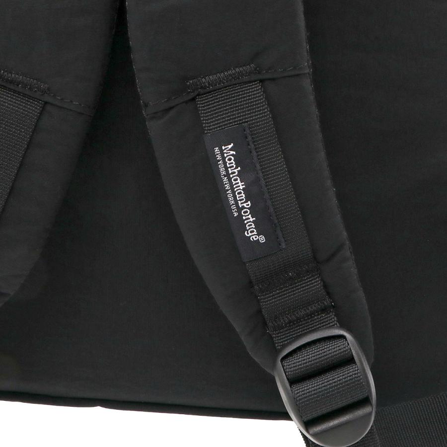 最大50% 3/25限定 マンハッタンポーテージ ブラックレーベル ナイロンタッサー リュック 28L A4 撥水 軽量 Manhattan Portage MP1277LTSCBL | Manhattan Portage BLACK LABEL | 11