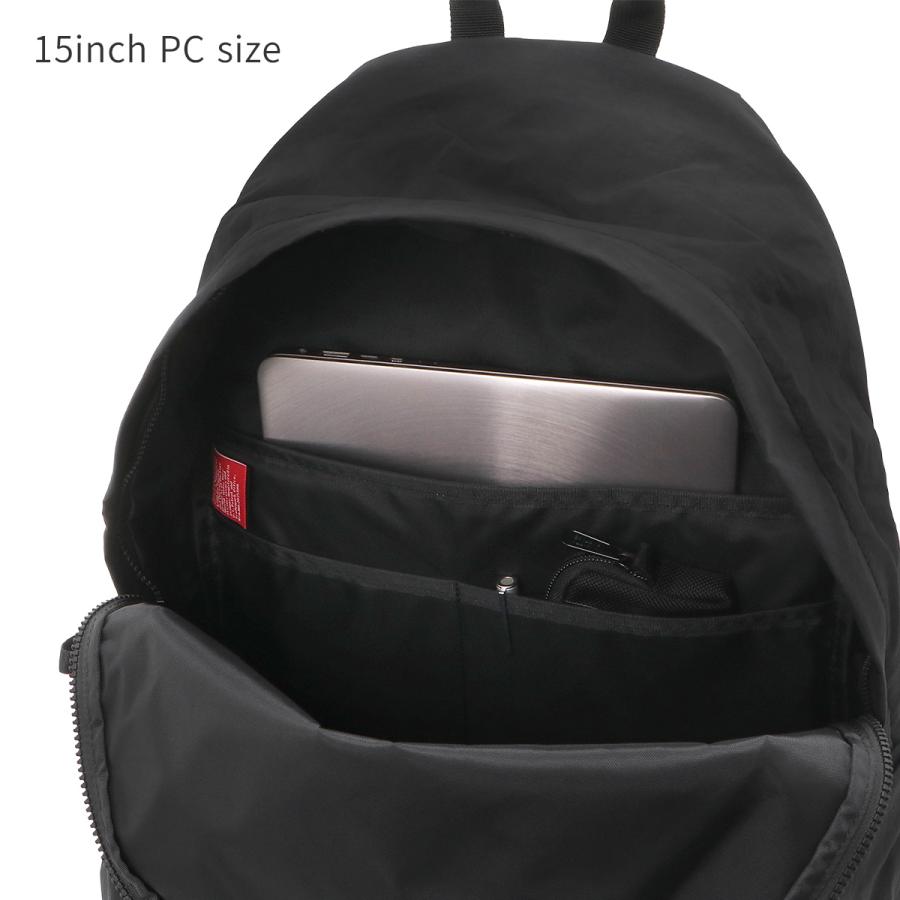 最大50% 2/25限定 マンハッタンポーテージ ブラックレーベル ナイロンタッサー リュック 28L A4 撥水 軽量 Manhattan Portage MP1277LTSCBL | Manhattan Portage BLACK LABEL | 08