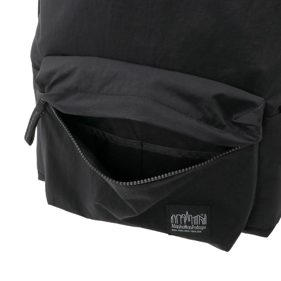 最大53% 6/1まで マンハッタンポーテージ ブラックレーベル ナイロンタッサー リュック 19L A4 撥水 軽量 Manhattan Portage MP1277TSCBL | Manhattan Portage BLACK LABEL | 09