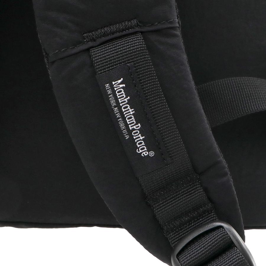 最大53% 6/1まで マンハッタンポーテージ ブラックレーベル ナイロンタッサー リュック 19L A4 撥水 軽量 Manhattan Portage MP1277TSCBL | Manhattan Portage BLACK LABEL | 12