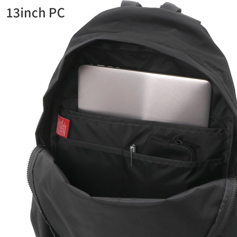最大50% 2/25限定 マンハッタンポーテージ ブラックレーベル ナイロンタッサー リュック 19L A4 撥水 軽量 Manhattan Portage MP1277TSCBL | Manhattan Portage BLACK LABEL | 08