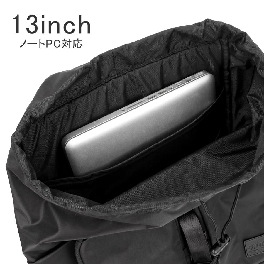 最大50% 9/2限定 マンハッタンポーテージ ブラックレーベル リュック メンズ レディース 撥水 A4 16L PC 13インチ Manhattan Portage BLACK LABEL MP1286TWLBL | Manhattan Portage BLACK LABEL | 08