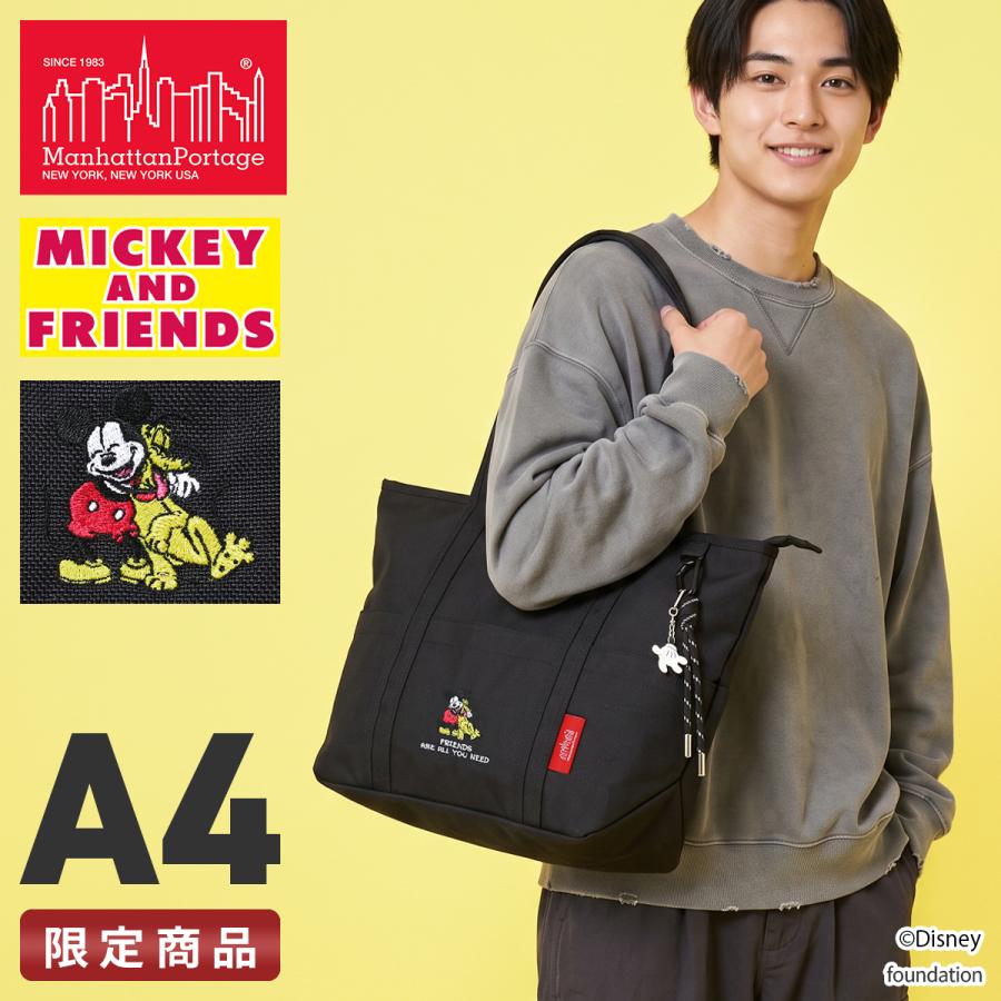 最大41% 9/8限定 マンハッタンポーテージ ミッキー & フレンズ コレクション トートバッグ メンズ レディース ブランド Manhattan Portage MP1336ZMIC26 | Manhattan Portage