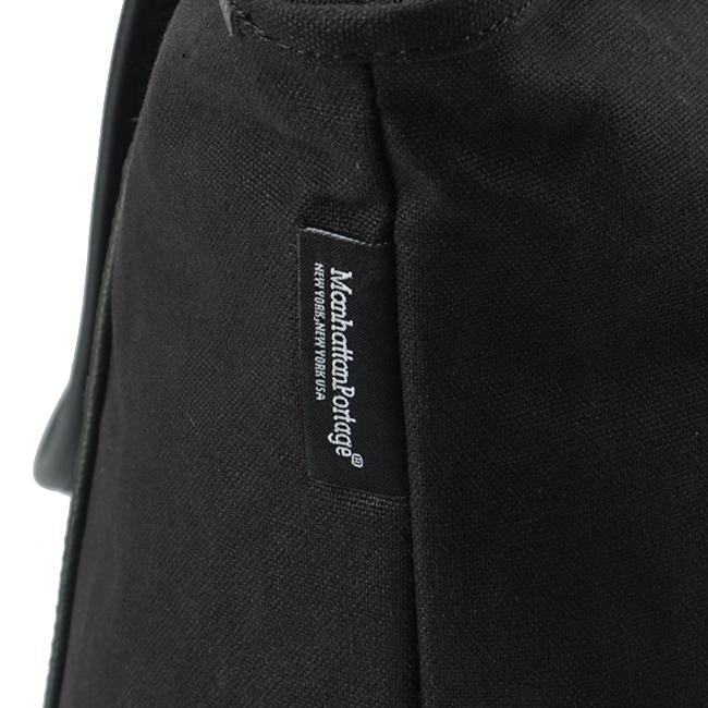 最大50% 10/7限定 マンハッタンポーテージ ブラックレーベル トートバッグ メンズ レディース ファスナー付 Manhattan Portage BLACK LABEL MP1385LCVLBL | Manhattan Portage BLACK LABEL | 12