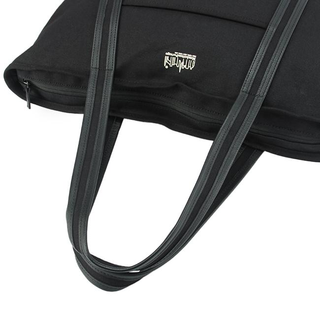 最大50% 10/7限定 マンハッタンポーテージ ブラックレーベル トートバッグ メンズ レディース ファスナー付 Manhattan Portage BLACK LABEL MP1385LCVLBL | Manhattan Portage BLACK LABEL | 14