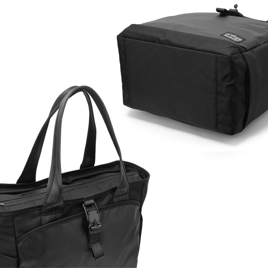 最大51% 9/5限定 マンハッタンポーテージ ブラックレーベル トートバッグ メンズ ブランド Manhattan Portage Black Label NOIR BAG VINYL W MP1394VLBL-BB | Manhattan Portage BLACK LABEL | 14