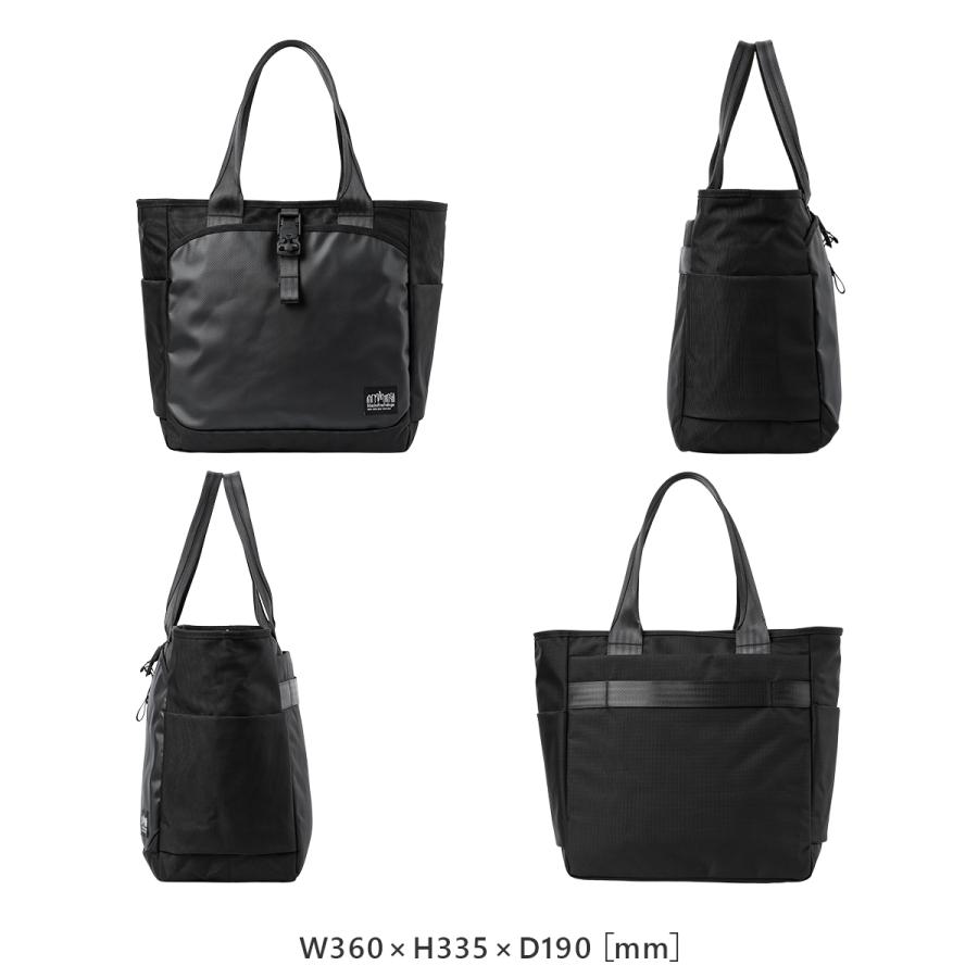 最大51% 9/5限定 マンハッタンポーテージ ブラックレーベル トートバッグ メンズ ブランド Manhattan Portage Black Label NOIR BAG VINYL W MP1394VLBL-BB | Manhattan Portage BLACK LABEL | 03