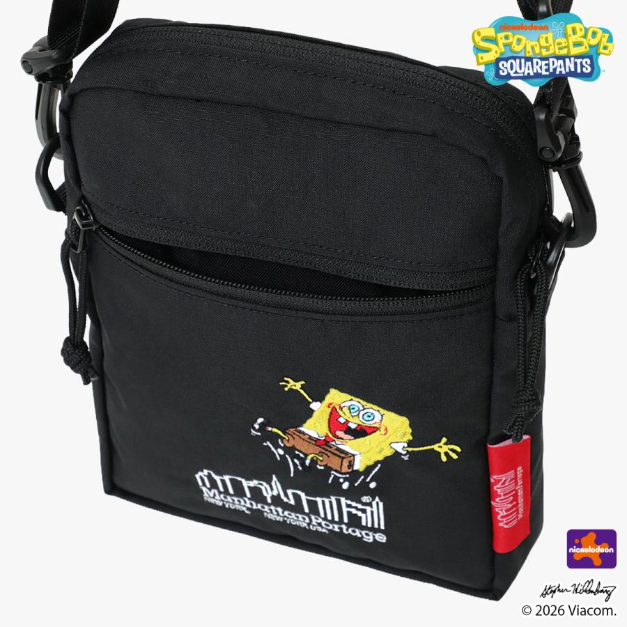 最大42% 8/9限定 マンハッタンポーテージ スポンジ・ボブ ショルダーバッグ ショルダーポーチ ブランド 軽量 小さめ Manhattan Portage SpongeBob MP1403PL2BPSB | Manhattan Portage | 10