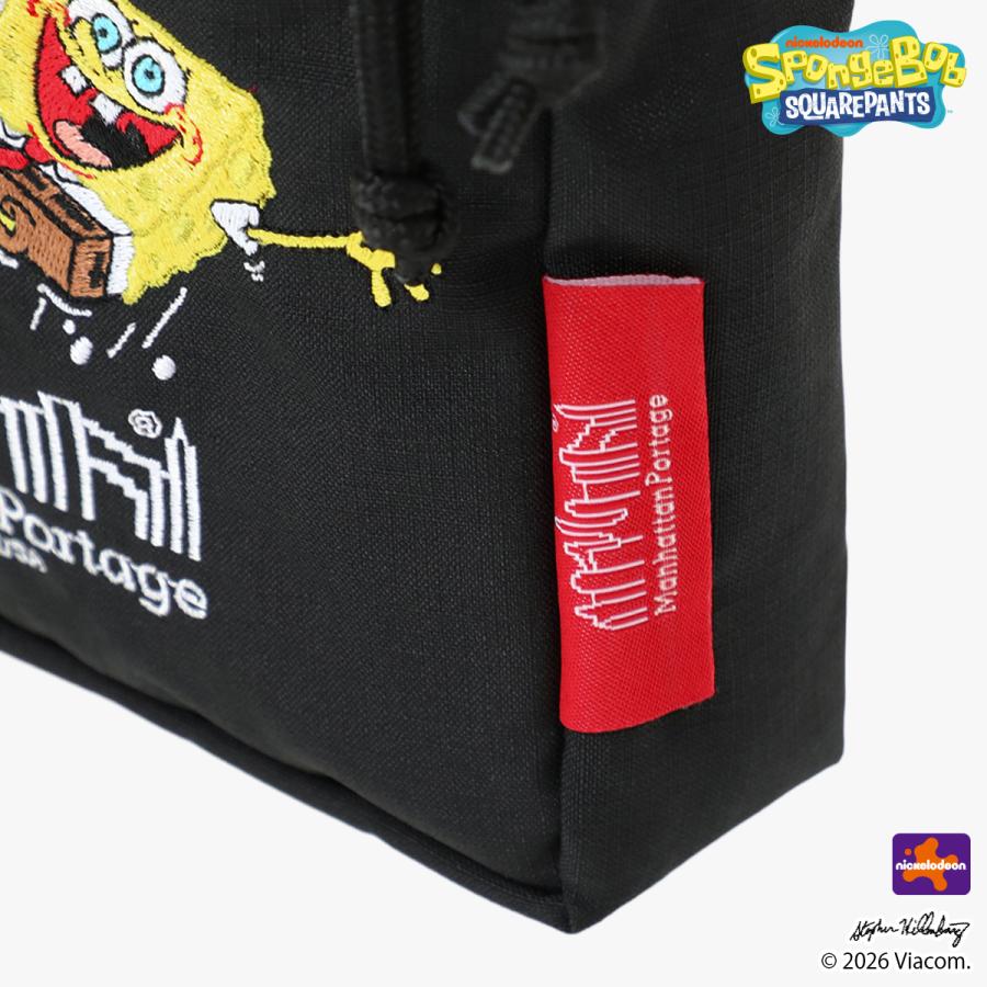 最大42% 8/9限定 マンハッタンポーテージ スポンジ・ボブ ショルダーバッグ ショルダーポーチ ブランド 軽量 小さめ Manhattan Portage SpongeBob MP1403PL2BPSB | Manhattan Portage | 12