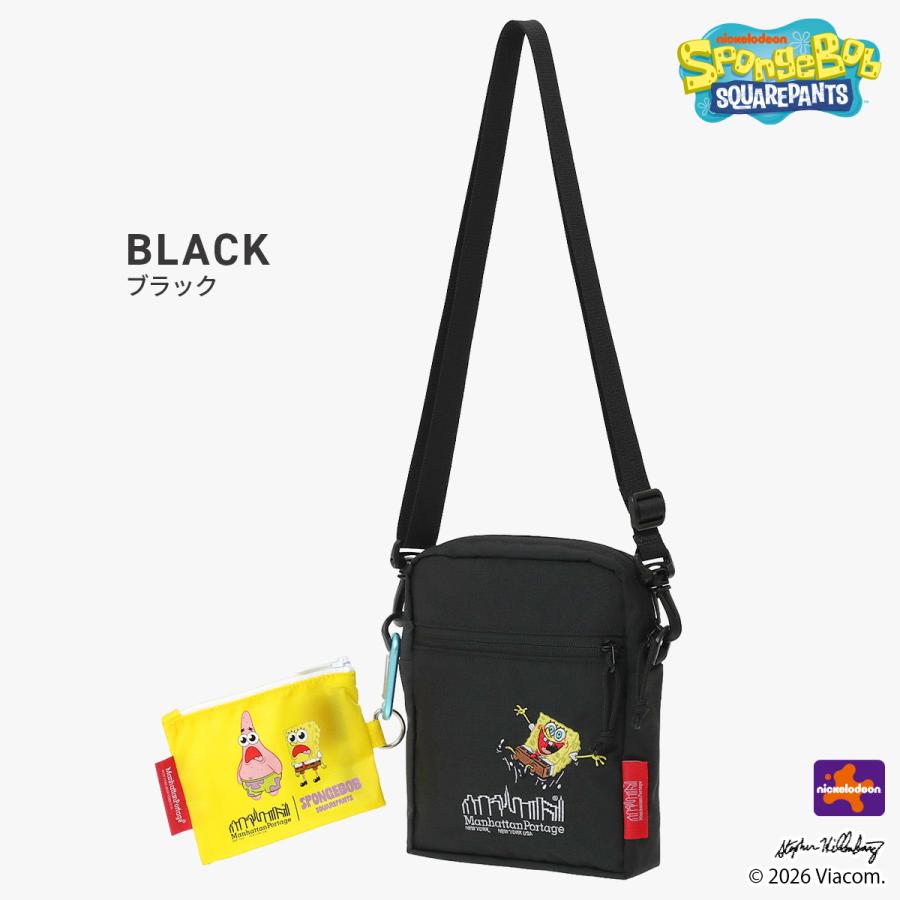 最大42% 8/9限定 マンハッタンポーテージ スポンジ・ボブ ショルダーバッグ ショルダーポーチ ブランド 軽量 小さめ Manhattan Portage SpongeBob MP1403PL2BPSB | Manhattan Portage | 03