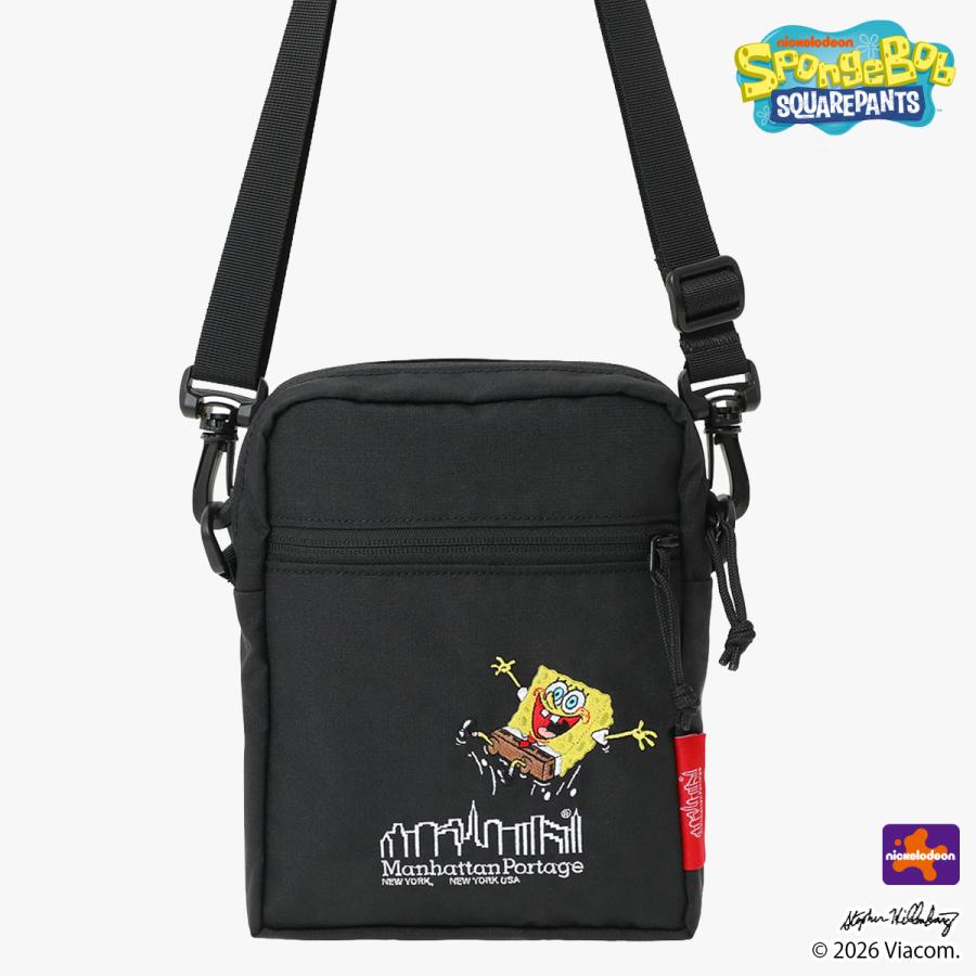最大42% 8/9限定 マンハッタンポーテージ スポンジ・ボブ ショルダーバッグ ショルダーポーチ ブランド 軽量 小さめ Manhattan Portage SpongeBob MP1403PL2BPSB | Manhattan Portage | 05