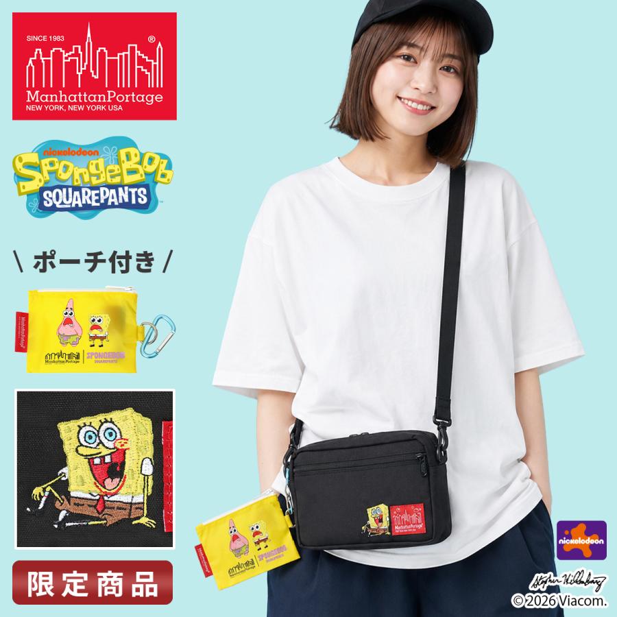 最大42% 8/8限定 マンハッタンポーテージ スポンジ・ボブ ショルダーバッグ ブランド 軽量 小さめ Manhattan Portage SpongeBob SquarePants P1404L2SB | Manhattan Portage