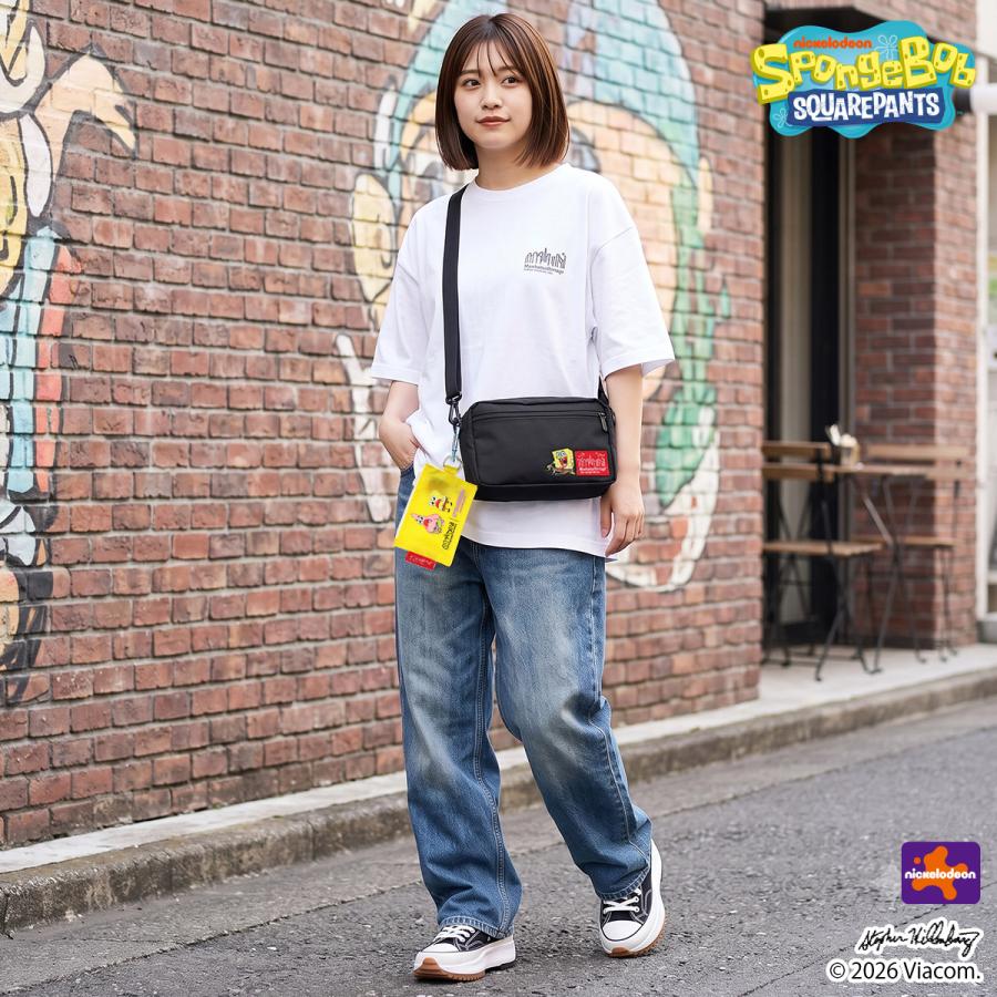 最大42% 8/30限定 マンハッタンポーテージ スポンジ・ボブ ショルダーバッグ ブランド 軽量 小さめ Manhattan Portage SpongeBob SquarePants P1404L2SB | Manhattan Portage | 04