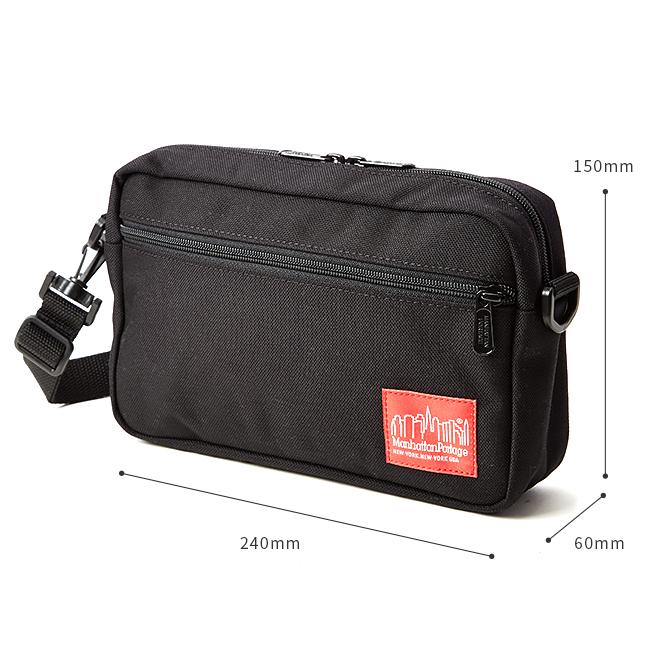 最大42% 1/18限定 マンハッタンポーテージ ショルダーバッグ メンズ レディース ミニ 斜めがけ 小さめ 軽量 横型 薄型 スリム Manhattan Portage MP1404L | Manhattan Portage | 03