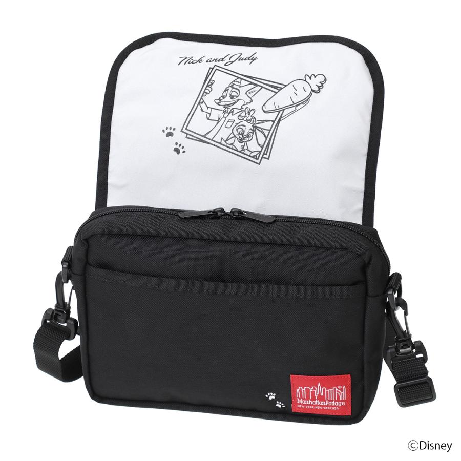 マンハッタンポーテージ ズートピア ジュディ ニック グッズ ショルダーバッグ レディース メンズ  軽量 Manhattan Portage MP1410MGNTZTP | Manhattan Portage | 09