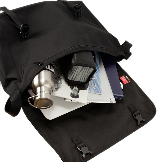 新品未使用 Manhattan Portage メッセンジャーバッグ ブラック Manhattan Portage BLACK LABEL マンハッタンポーテージ